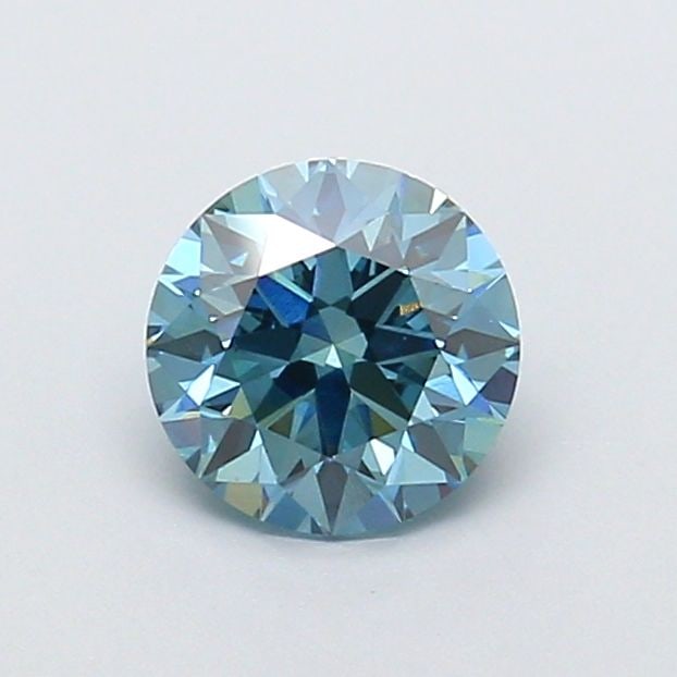 Ideal Loose Diamond - ROUND 1.24ct Fancy Vivid Blue VS2: Ideal Loose Diamond - ROUND 1.24ct Fancy Vivid Blue VS2 Source: This is a real non-mined Diamond that has been grown in a lab Shape: ROUND Carats: 1.24 Color: Fancy Vivid Blue Certification: IGI