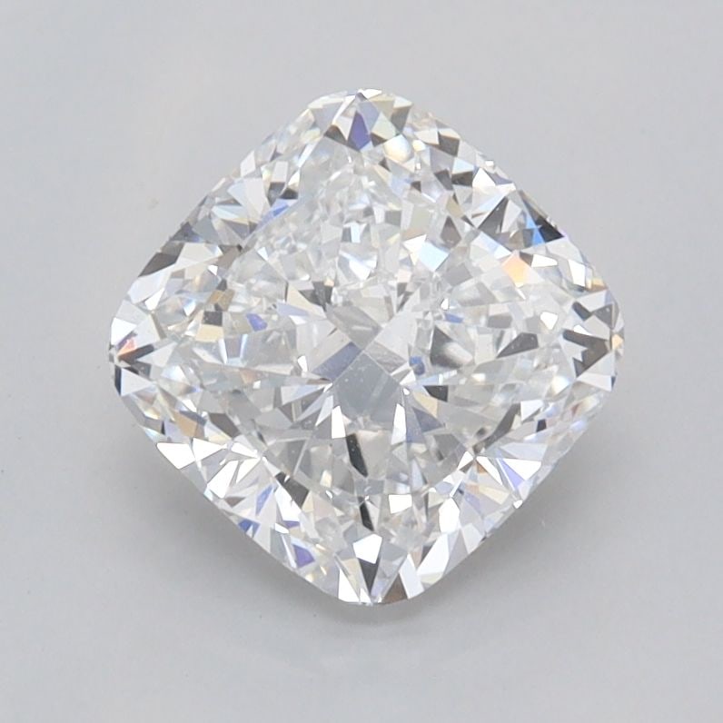 Loose Diamond - CUSHION MODIFIED 1.5ct D VVS2: Loose Diamond - CUSHION MODIFIED 1.5ct D VVS2 Source: This is a real non-mined Diamond that has been grown in a lab Shape: CUSHION MODIFIED Carats: 1.5 Color: D Clarity: VVS2 Certification: IGI Video: