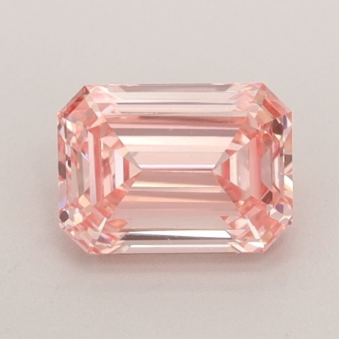 Loose Diamond - EMERALD 0.82ct Fancy Intense Pink VS1: Loose Diamond - EMERALD 0.82ct Fancy Intense Pink VS1 Source: This is a real non-mined Diamond that has been grown in a lab Shape: EMERALD Carats: 0.82 Color: Fancy Intense Pink Certification: IGI Vid