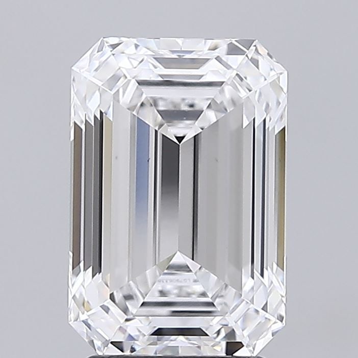 Loose Diamond - EMERALD 3.08ct E VS1: Loose Diamond - EMERALD 3.08ct E VS1 Source: This is a real non-mined Diamond that has been grown in a lab Shape: EMERALD Carats: 3.08 Color: E Clarity: VS1 Certification: IGI Video:
