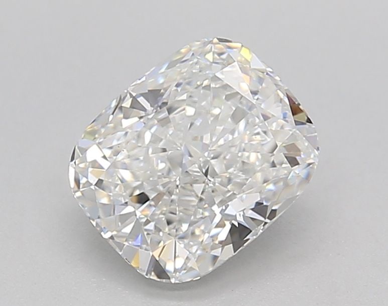 Loose Diamond - CUSHION BRILLIANT 1.44ct F VS2: Loose Diamond - CUSHION BRILLIANT 1.44ct F VS2 Source: This is a real non-mined Diamond that has been grown in a lab Shape: CUSHION BRILLIANT Carats: 1.44 Color: F Clarity: VS2 Certification: NONE Vid