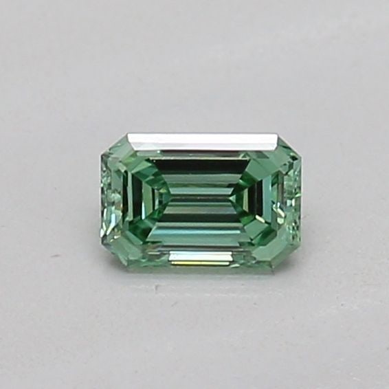 Loose Diamond - EMERALD 0.14ct Fancy Vivid Green VVS2: Loose Diamond - EMERALD 0.14ct Fancy Vivid Green VVS2 Source: This is a real non-mined Diamond that has been grown in a lab Shape: EMERALD Carats: 0.14 Color: Fancy Vivid Green Certification: IGI The 