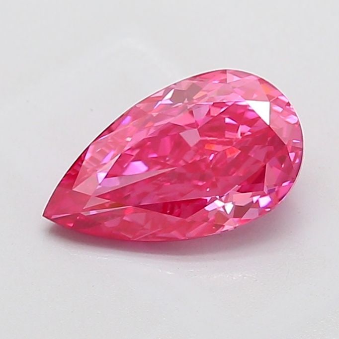 Loose Diamond - PEAR 2.01ct Fancy Vivid Pink VS1: Loose Diamond - PEAR 2.01ct Fancy Vivid Pink VS1 Source: This is a real non-mined Diamond that has been grown in a lab Shape: PEAR Carats: 2.01 Color: Fancy Vivid Pink Certification: IGI Video: Video