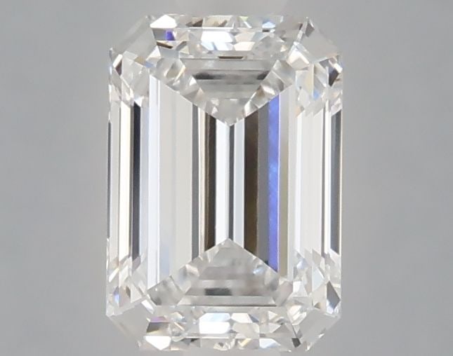 Loose Diamond - EMERALD 1.06ct E VVS2: Loose Diamond - EMERALD 1.06ct E VVS2 Source: This is a real non-mined Diamond that has been grown in a lab Shape: EMERALD Carats: 1.06 Color: E Clarity: VVS2 Certification: NONE Video: Video Link