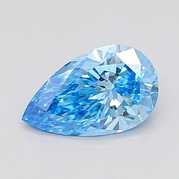 Loose Diamond - PEAR 0.72ct Fancy Vivid Blue VS1 (1 of 1)