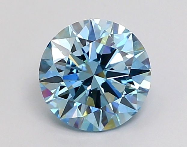 Ideal Loose Diamond - ROUND 1.3ct Fancy Vivid Blue VS1 (1 of 1)