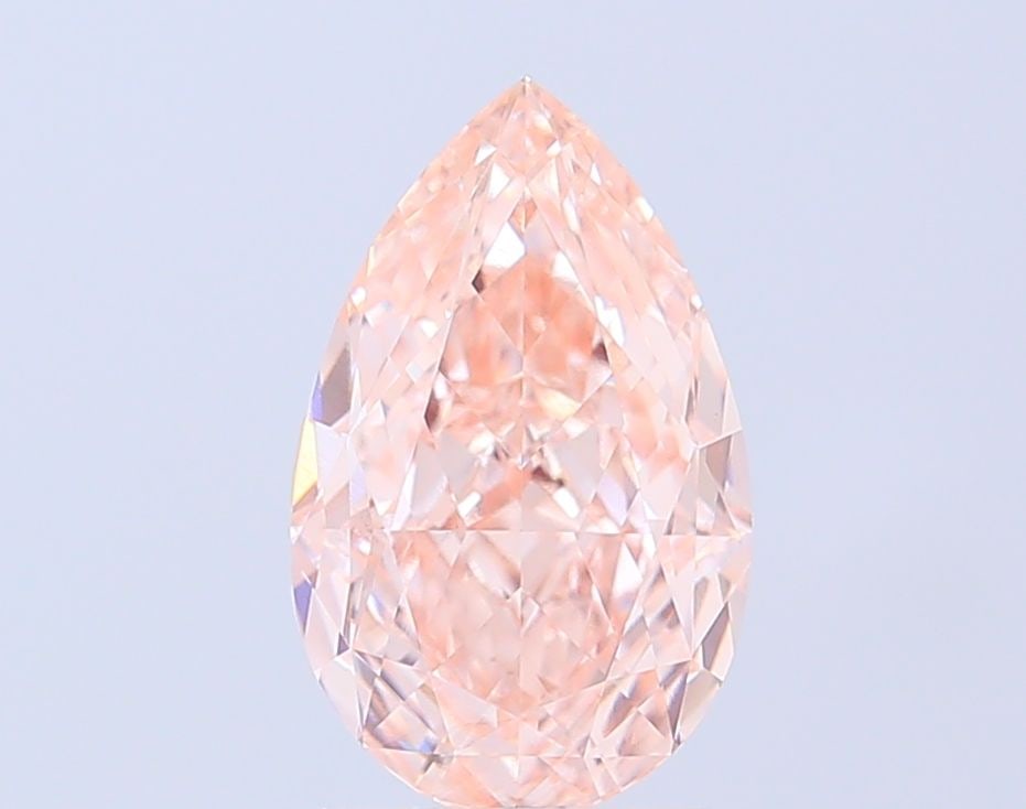 Loose Diamond - PEAR 3.08ct Fancy Brown Pink VS1: Loose Diamond - PEAR 3.08ct Fancy Brown Pink VS1 Source: This is a real non-mined Diamond that has been grown in a lab Shape: PEAR Carats: 3.08 Color: Fancy Brown Pink Certification: IGI Video: