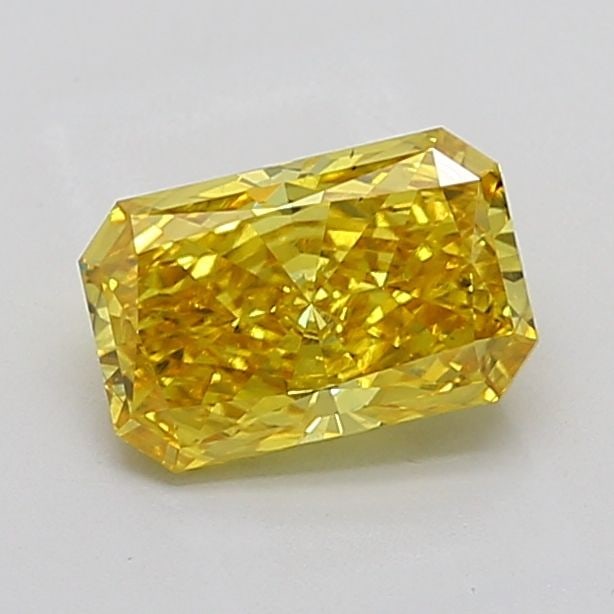 Loose Diamond - RADIANT 2.23ct Fancy Vivid Yellow VS2: Loose Diamond - RADIANT 2.23ct Fancy Vivid Yellow VS2 Source: This is a real non-mined Diamond that has been grown in a lab Shape: RADIANT Carats: 2.23 Color: Fancy Vivid Yellow Certification: IGI Vid