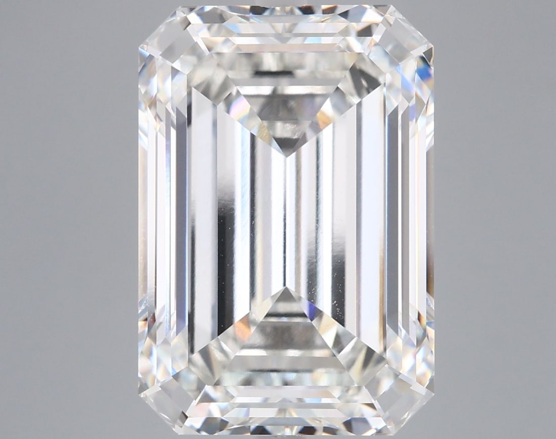 Loose Diamond - EMERALD 12.27ct G VVS2: Loose Diamond - EMERALD 12.27ct G VVS2 Source: This is a real non-mined Diamond that has been grown in a lab Shape: EMERALD Carats: 12.27 Color: G Clarity: VVS2 Certification: IGI Video: