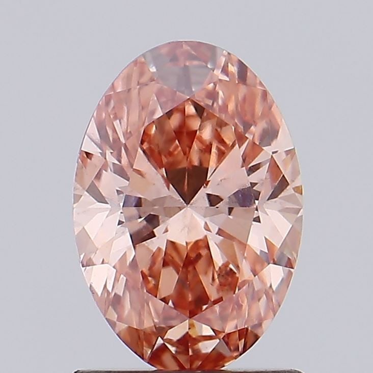 Loose Diamond - OVAL 1.1ct Fancy Intense Brown Pink VS1: Loose Diamond - OVAL 1.1ct Fancy Intense Brown Pink VS1 Source: This is a real non-mined Diamond that has been grown in a lab Shape: OVAL Carats: 1.1 Color: Fancy Intense Brown Pink Certification: IGI