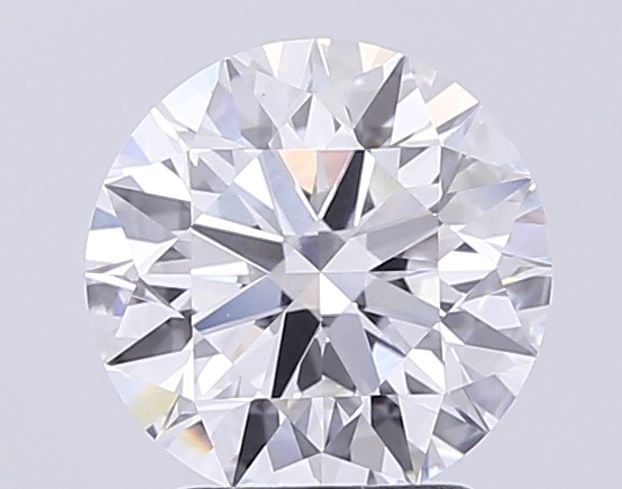 Ideal Loose Diamond - ROUND 2.51ct D VS1: Ideal Loose Diamond - ROUND 2.51ct D VS1 Source: This is a real non-mined Diamond that has been grown in a lab Shape: ROUND Carats: 2.51 Color: D Clarity: VS1 Certification: IGI Video:
