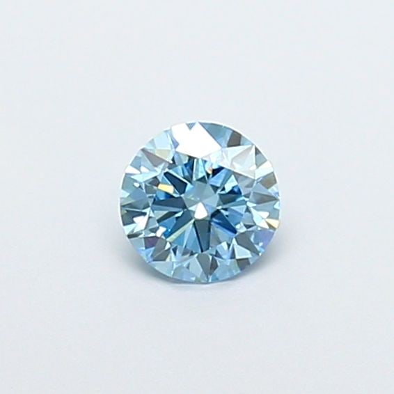 Ideal Loose Diamond - ROUND 0.52ct Fancy Vivid Blue VS1: Ideal Loose Diamond - ROUND 0.52ct Fancy Vivid Blue VS1 Source: This is a real non-mined Diamond that has been grown in a lab Shape: ROUND Carats: 0.52 Color: Fancy Vivid Blue Certification: IGI Video