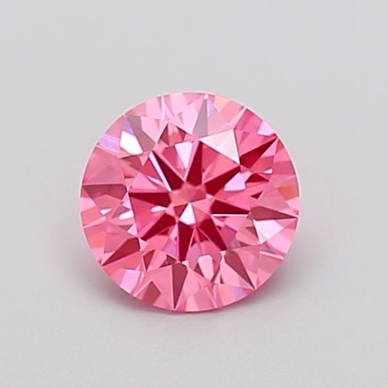 Ideal Loose Diamond - ROUND 1.09ct Fancy Vivid Pink VS1 (1 of 1)