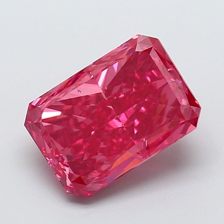 Loose Diamond - RADIANT 4.01ct Fancy Vivid Pink VS2 (1 of 1)