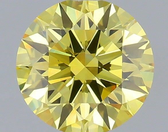 Ideal Loose Diamond - ROUND 0.92ct Fancy Vivid Yellow VVS2 (1 of 1)
