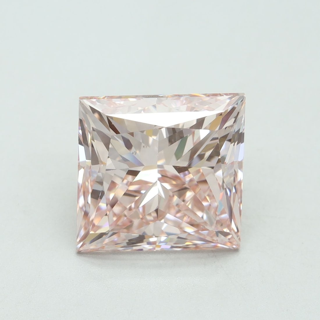 Loose Diamond - PRINCESS 5.13ct Fancy Intense Pink VS1: Loose Diamond - PRINCESS 5.13ct Fancy Intense Pink VS1 Source: This is a real non-mined Diamond that has been grown in a lab Shape: PRINCESS Carats: 5.13 Color: Fancy Intense Pink Certification: IGI V