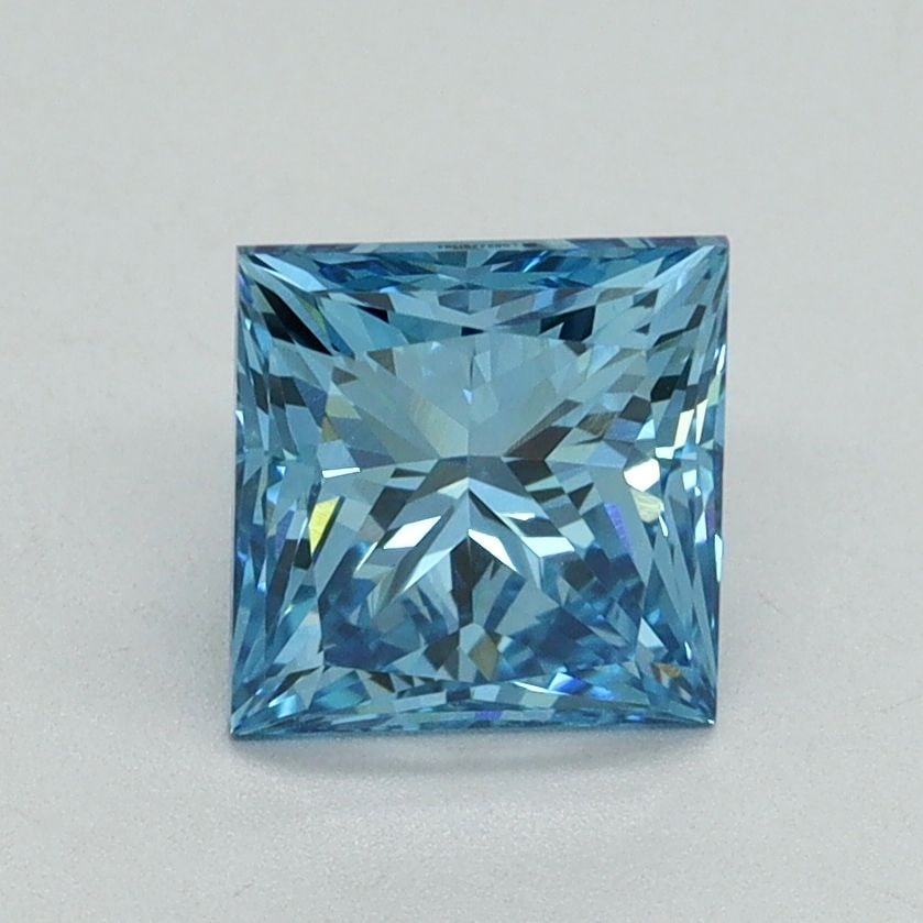 Loose Diamond - PRINCESS 1.5ct Fancy Vivid Blue VS1 (1 of 1)