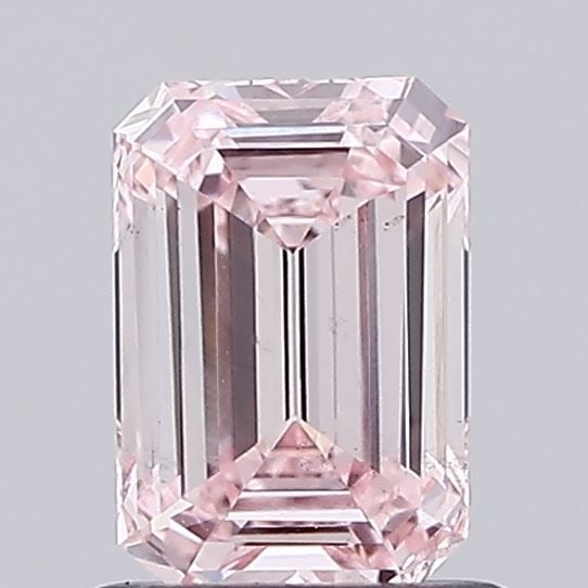 Loose Diamond - EMERALD 0.94ct Fancy Intense Pink VS2: Loose Diamond - EMERALD 0.94ct Fancy Intense Pink VS2 Source: This is a real non-mined Diamond that has been grown in a lab Shape: EMERALD Carats: 0.94 Color: Fancy Intense Pink Certification: IGI Vid