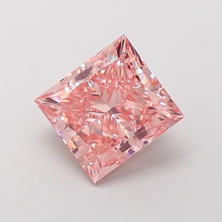 Loose Diamond - PRINCESS 2.0ct Fancy Intense Pink VS2: Loose Diamond - PRINCESS 2.0ct Fancy Intense Pink VS2 Source: This is a real non-mined Diamond that has been grown in a lab Shape: PRINCESS Carats: 2.0 Color: Fancy Intense Pink Certification: IGI Vid