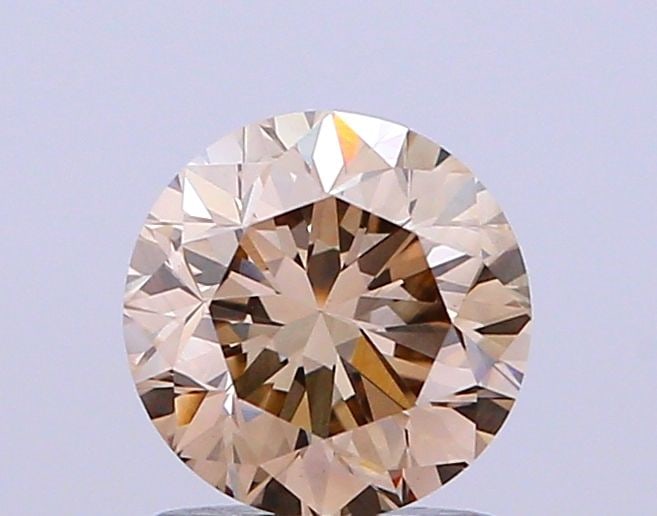Loose Diamond - ROUND 1.2ct Very Light Brown VVS2: Loose Diamond - ROUND 1.2ct Very Light Brown VVS2 Source: Natural Shape: ROUND Carats: 1.2 Color: Very Light Brown Certification: NONE Video:
