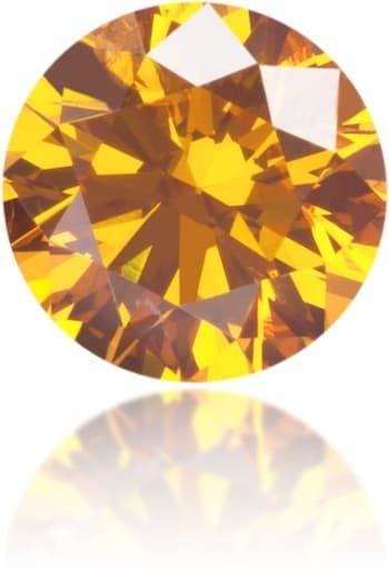 Loose Diamond - ROUND 0.5ct Fancy Vivid Yellow I1 (1 of 1)