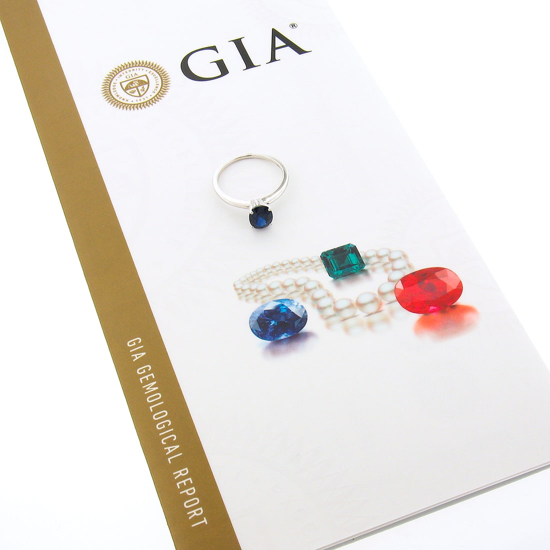 14k White Gold GIA 1.53ct Burma NO HEAT Blue Sapphire Solitaire Ring: 14k White Gold GIA 1.53ct Burma NO HEAT Blue Sapphire Solitaire Ring This exquisite solitaire ring features a stunning 1.53 carat GIA certified natural blue sapphire, sourced from Burma, and set in