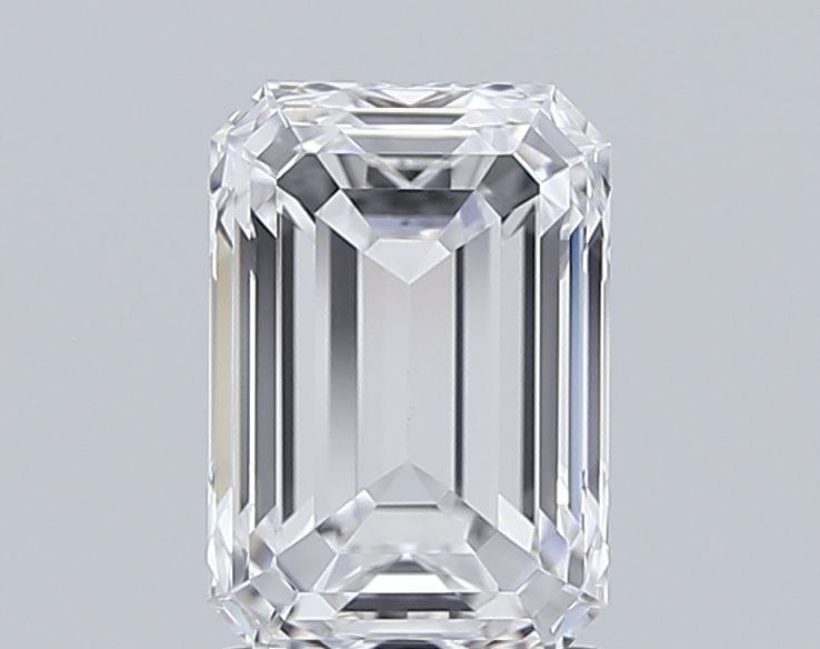 Loose Diamond - EMERALD 1.81ct D VS1: Loose Diamond - EMERALD 1.81ct D VS1 Source: This is a real non-mined Diamond that has been grown in a lab Shape: EMERALD Carats: 1.81 Color: D Clarity: VS1 Certification: IGI Video: