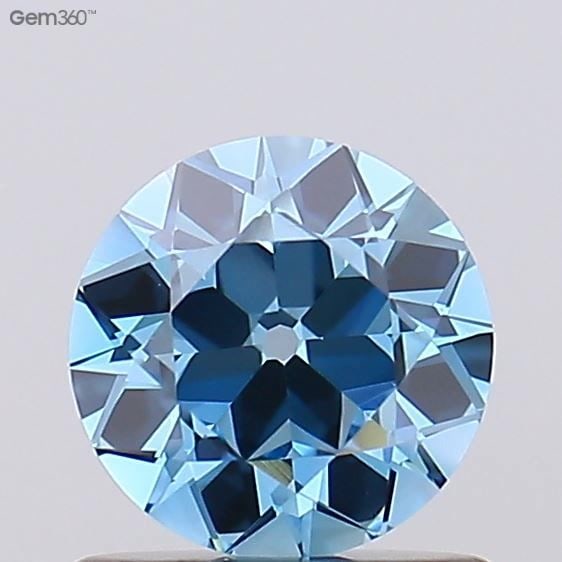 Loose Diamond - EUROPEAN CUT 0.6ct Fancy Vivid Blue VS1: Loose Diamond - EUROPEAN CUT 0.6ct Fancy Vivid Blue VS1 Source: This is a real non-mined Diamond that has been grown in a lab Shape: EUROPEAN CUT Carats: 0.6 Color: Fancy Vivid Blue Certification: NON