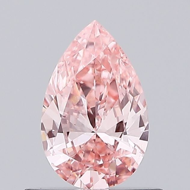 Loose Diamond - PEAR 0.26ct Fancy Vivid Pink VS1: Loose Diamond - PEAR 0.26ct Fancy Vivid Pink VS1 Source: This is a real non-mined Diamond that has been grown in a lab Shape: PEAR Carats: 0.26 Color: Fancy Vivid Pink Certification: NONE Video: