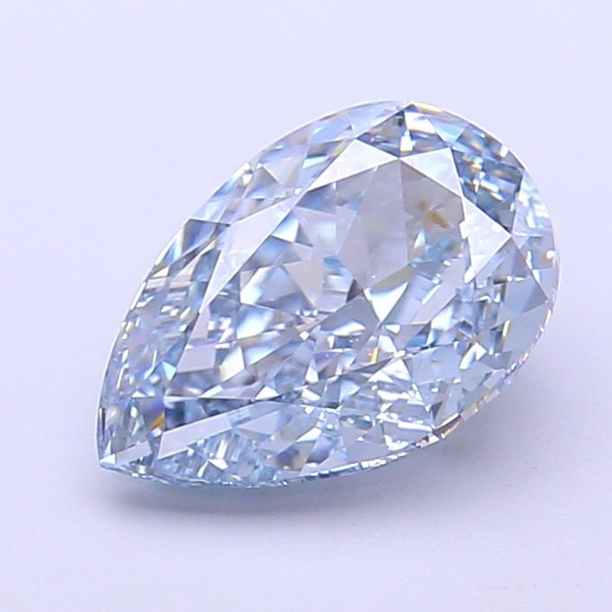 Loose Diamond - PEAR 2.16ct Fancy Intense Blue VVS1: Loose Diamond - PEAR 2.16ct Fancy Intense Blue VVS1 Source: This is a real non-mined Diamond that has been grown in a lab Shape: PEAR Carats: 2.16 Color: Fancy Intense Blue Certification: IGI Video:
