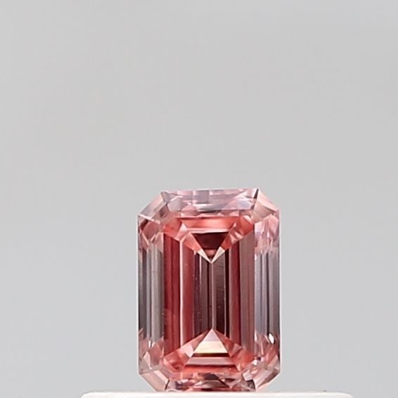 Loose Diamond - EMERALD 0.26ct Fancy Intense Pink VS1 (1 of 1)