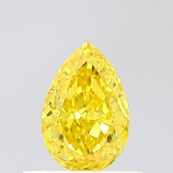 Loose Diamond - PEAR 0.52ct Fancy Vivid Yellow VVS2: Loose Diamond - PEAR 0.52ct Fancy Vivid Yellow VVS2 Source: This is a real non-mined Diamond that has been grown in a lab Shape: PEAR Carats: 0.52 Color: Fancy Vivid Yellow Certification: IGI Video: