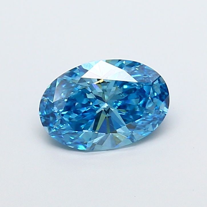 Loose Diamond - OVAL 1.51ct Fancy Vivid Blue VS1: Loose Diamond - OVAL 1.51ct Fancy Vivid Blue VS1 Source: This is a real non-mined Diamond that has been grown in a lab Shape: OVAL Carats: 1.51 Color: Fancy Vivid Blue Certification: IGI Video: Video