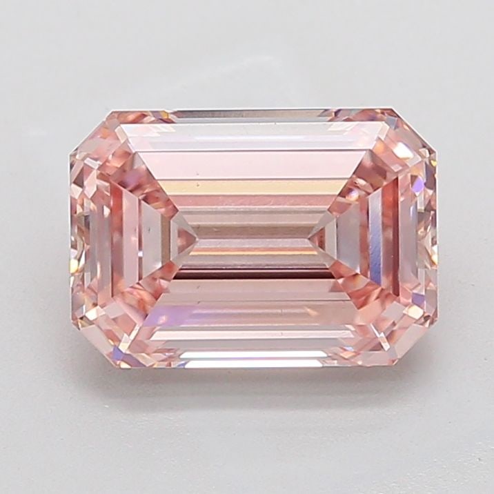 Loose Diamond - EMERALD 4.06ct Fancy Intense Pink VS1: Loose Diamond - EMERALD 4.06ct Fancy Intense Pink VS1 Source: This is a real non-mined Diamond that has been grown in a lab Shape: EMERALD Carats: 4.06 Color: Fancy Intense Pink Certification: IGI Vid