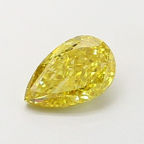 Loose Diamond - PEAR 0.51ct Fancy Vivid Yellow VS1: Loose Diamond - PEAR 0.51ct Fancy Vivid Yellow VS1 Source: This is a real non-mined Diamond that has been grown in a lab Shape: PEAR Carats: 0.51 Color: Fancy Vivid Yellow Certification: NONE Video: