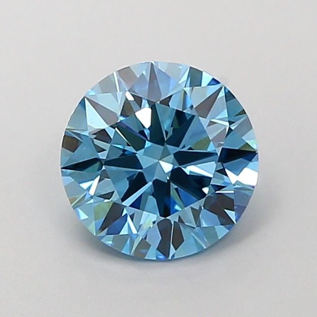 Ideal Loose Diamond - ROUND 1.38ct Fancy Vivid Blue VS1: Ideal Loose Diamond - ROUND 1.38ct Fancy Vivid Blue VS1 Source: This is a real non-mined Diamond that has been grown in a lab Shape: ROUND Carats: 1.38 Color: Fancy Vivid Blue Certification: IGI Video