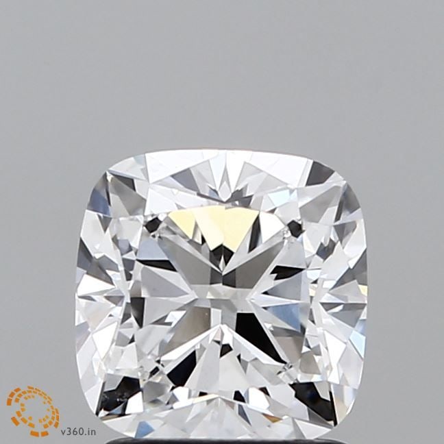 Loose Diamond - CUSHION BRILLIANT 1.55ct E VVS2: Loose Diamond - CUSHION BRILLIANT 1.55ct E VVS2 Source: This is a real non-mined Diamond that has been grown in a lab Shape: CUSHION BRILLIANT Carats: 1.55 Color: E Clarity: VVS2 Certification: IGI