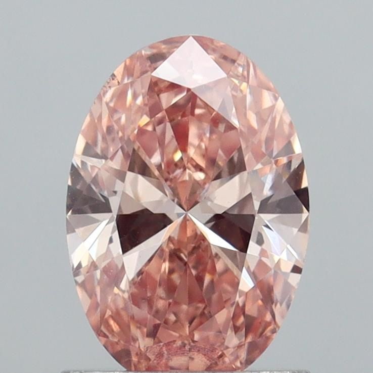 Loose Diamond - OVAL 1.04ct Fancy Brown Pink VS1: Loose Diamond - OVAL 1.04ct Fancy Brown Pink VS1 Source: This is a real non-mined Diamond that has been grown in a lab Shape: OVAL Carats: 1.04 Color: Fancy Brown Pink Certification: IGI Video: