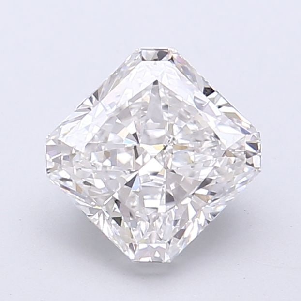 Loose Diamond - SQUARE RADIANT 1.51ct E VVS2: Loose Diamond - SQUARE RADIANT 1.51ct E VVS2 Source: This is a real non-mined Diamond that has been grown in a lab Shape: SQUARE RADIANT Carats: 1.51 Color: E Clarity: VVS2 Certification: IGI Video: