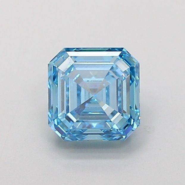 Loose Diamond - ASSCHER 2.51ct Fancy Vivid Blue VVS2: Loose Diamond - ASSCHER 2.51ct Fancy Vivid Blue VVS2 Source: This is a real non-mined Diamond that has been grown in a lab Shape: ASSCHER Carats: 2.51 Color: Fancy Vivid Blue Certification: IGI Video: