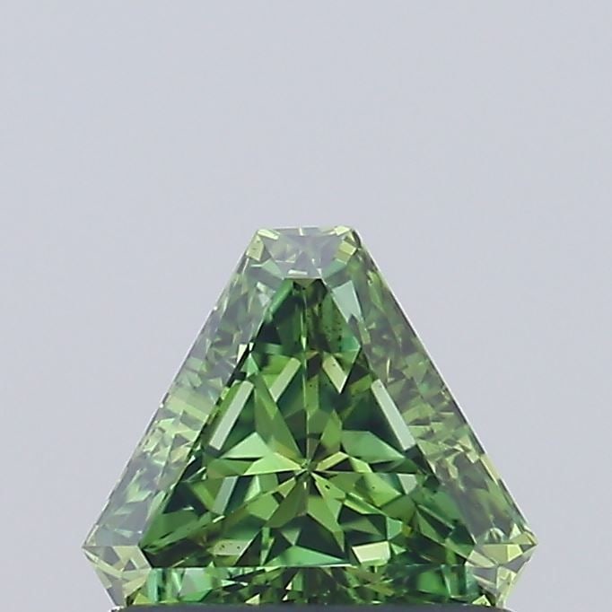 Loose Diamond - TRIANGULAR 0.52ct Fancy Vivid Green VS2 (1 of 1)