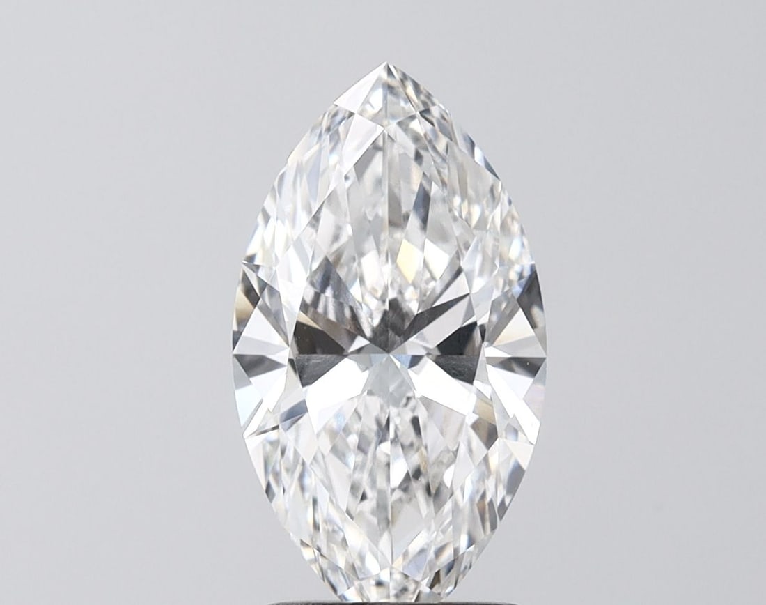 Loose Diamond - MARQUISE 2.21ct F VVS2: Loose Diamond - MARQUISE 2.21ct F VVS2 Source: This is a real non-mined Diamond that has been grown in a lab Shape: MARQUISE Carats: 2.21 Color: F Clarity: VVS2 Certification: IGI Video: Video Link