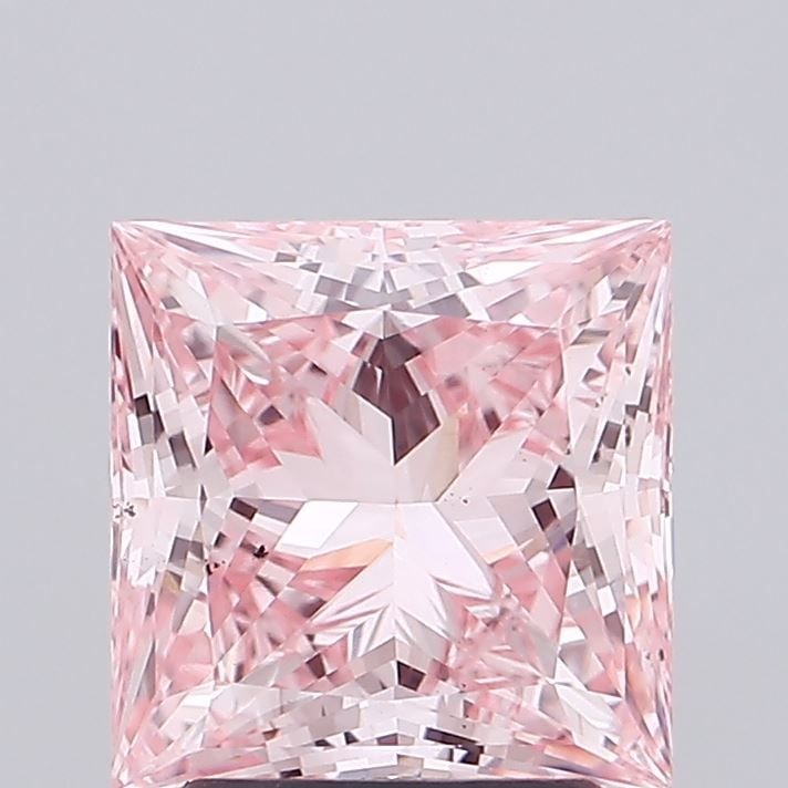 Loose Diamond - PRINCESS 3.0ct Fancy Intense Pink VS2: Loose Diamond - PRINCESS 3.0ct Fancy Intense Pink VS2 Source: This is a real non-mined Diamond that has been grown in a lab Shape: PRINCESS Carats: 3.0 Color: Fancy Intense Pink Certification: IGI Vid