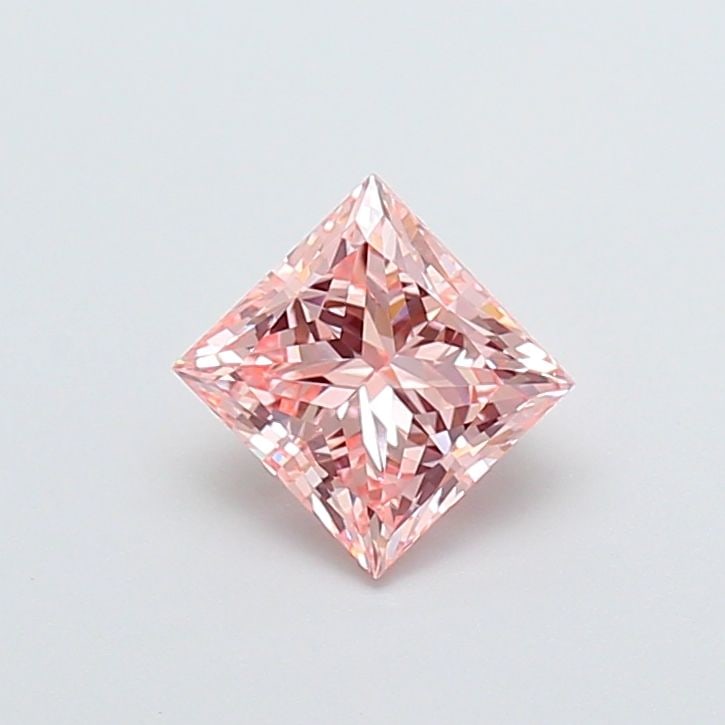 Loose Diamond - PRINCESS 1.01ct Fancy Intense Pink VS1: Loose Diamond - PRINCESS 1.01ct Fancy Intense Pink VS1 Source: This is a real non-mined Diamond that has been grown in a lab Shape: PRINCESS Carats: 1.01 Color: Fancy Intense Pink Certification: IGI T