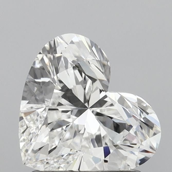 Loose Diamond - HEART 1.36ct E VVS2: Loose Diamond - HEART 1.36ct E VVS2 Source: This is a real non-mined Diamond that has been grown in a lab Shape: HEART Carats: 1.36 Color: E Clarity: VVS2 Certification: IGI Video: Video Link The