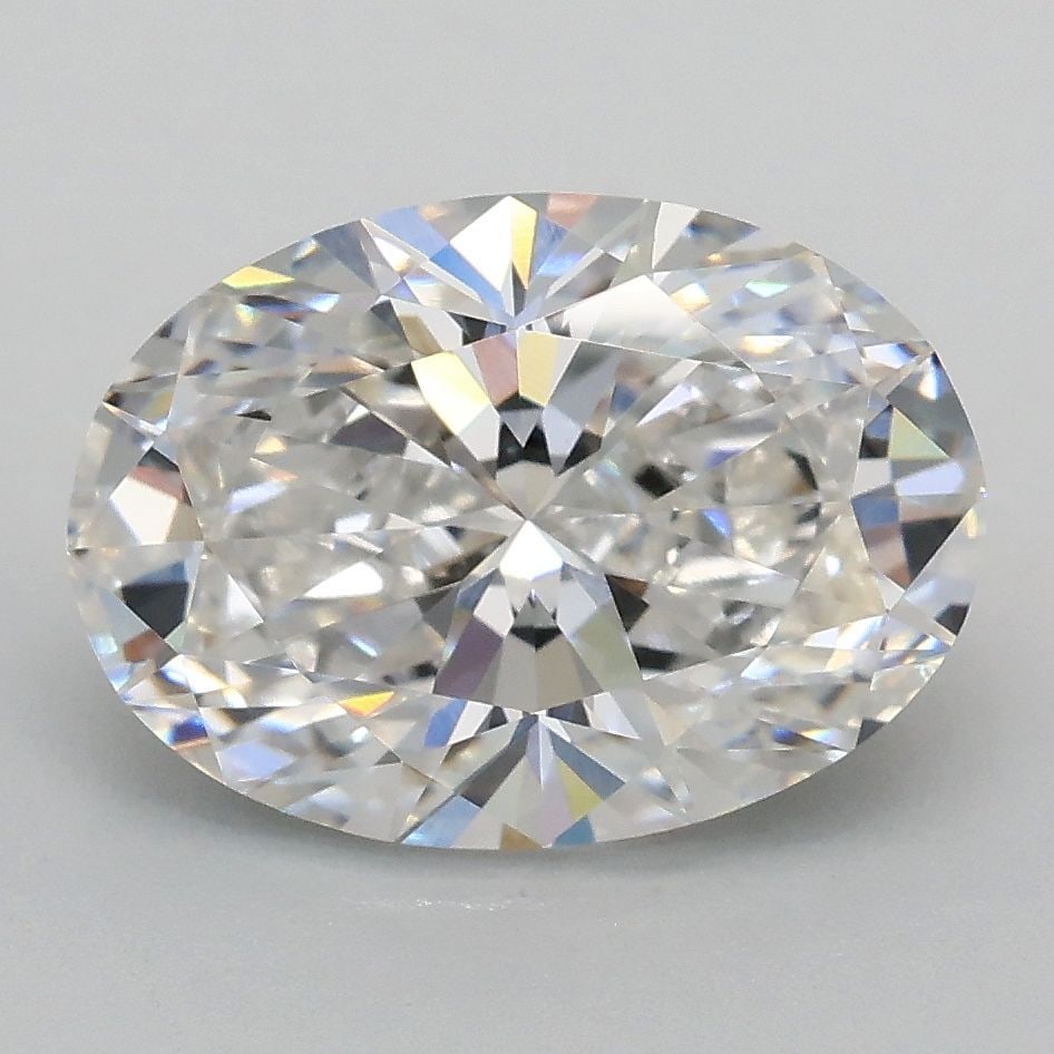 Loose Diamond - OVAL 2.58ct E VVS2: Loose Diamond - OVAL 2.58ct E VVS2 Source: This is a real non-mined Diamond that has been grown in a lab Shape: OVAL Carats: 2.58 Color: E Clarity: VVS2 Certification: IGI Video: