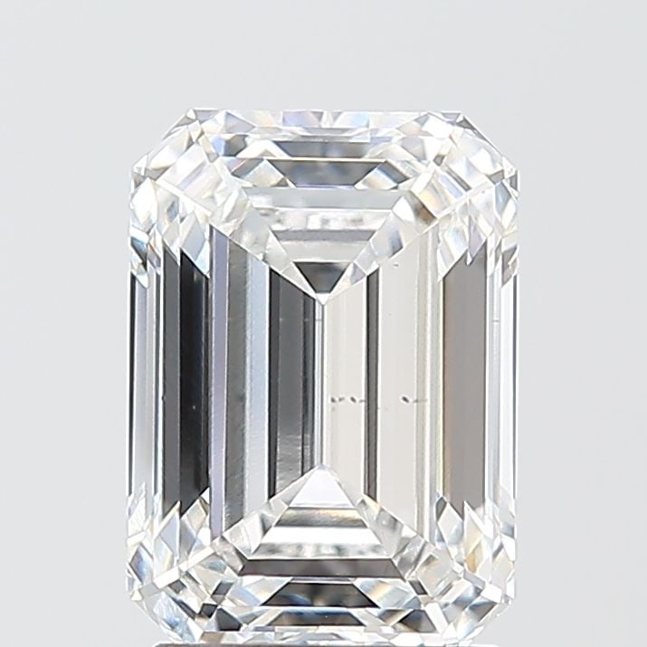 Loose Diamond - EMERALD 2.6ct E VS1: Loose Diamond - EMERALD 2.6ct E VS1 Source: This is a real non-mined Diamond that has been grown in a lab Shape: EMERALD Carats: 2.6 Color: E Clarity: VS1 Certification: IGI Video: