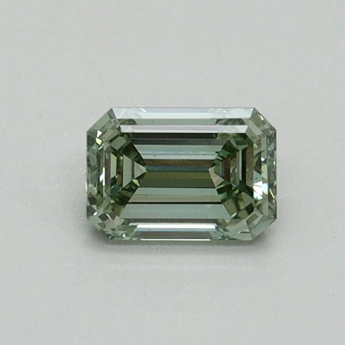 Loose Diamond - EMERALD 0.46ct Fancy Vivid Green VS1: Loose Diamond - EMERALD 0.46ct Fancy Vivid Green VS1 Source: This is a real non-mined Diamond that has been grown in a lab Shape: EMERALD Carats: 0.46 Color: Fancy Vivid Green Certification: IGI Video