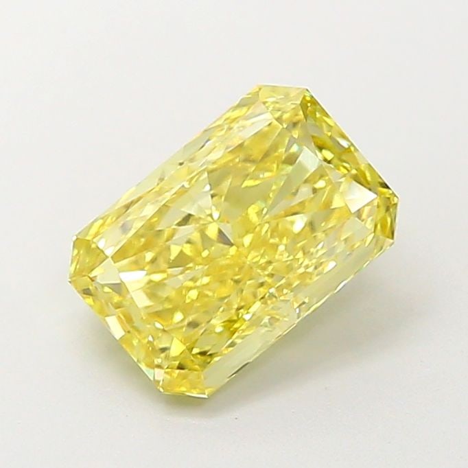 Loose Diamond - RADIANT 1.82ct Fancy Intense Yellow VS1: Loose Diamond - RADIANT 1.82ct Fancy Intense Yellow VS1 Source: This is a real non-mined Diamond that has been grown in a lab Shape: RADIANT Carats: 1.82 Color: Fancy Intense Yellow Certification: IGI
