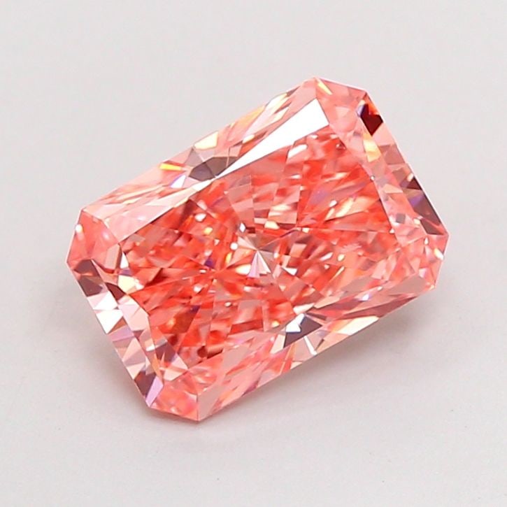 Loose Diamond - RADIANT 3.06ct Fancy Vivid Pink VVS1: Loose Diamond - RADIANT 3.06ct Fancy Vivid Pink VVS1 Source: This is a real non-mined Diamond that has been grown in a lab Shape: RADIANT Carats: 3.06 Color: Fancy Vivid Pink Certification: IGI Video: